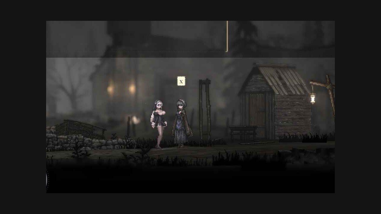 哥特少女勇闯恶魔城2 剧情互动 实机截图