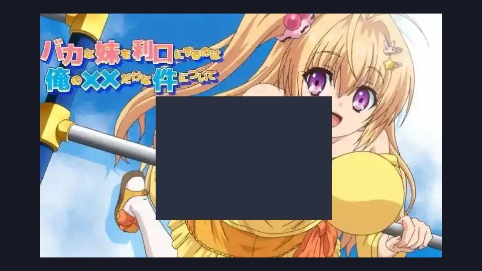唯一能让笨蛋妹妹变聪明的方法只有我的xx的事 中文汉化 资料图 5